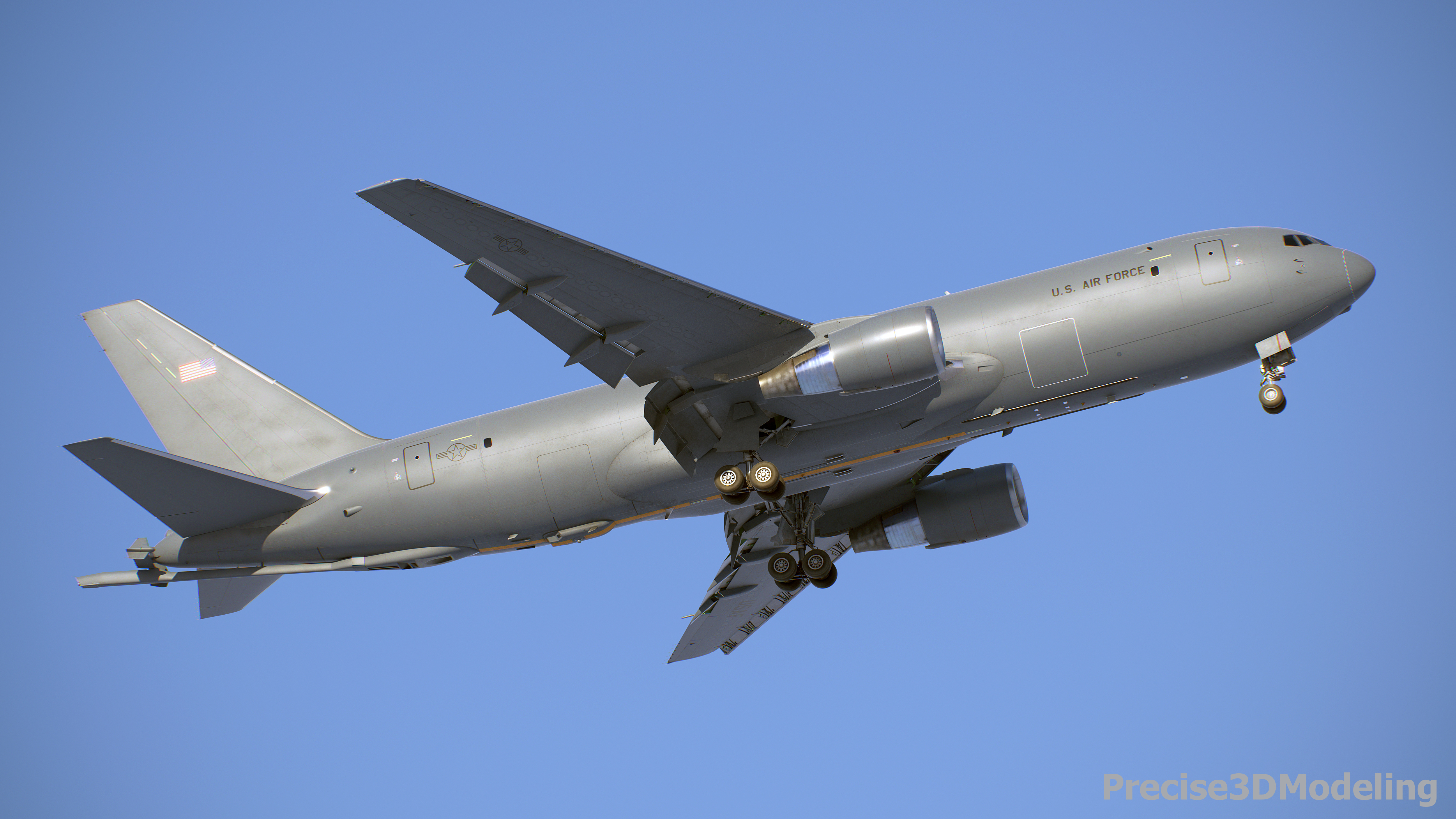Boeing KC-46 Pegasus render