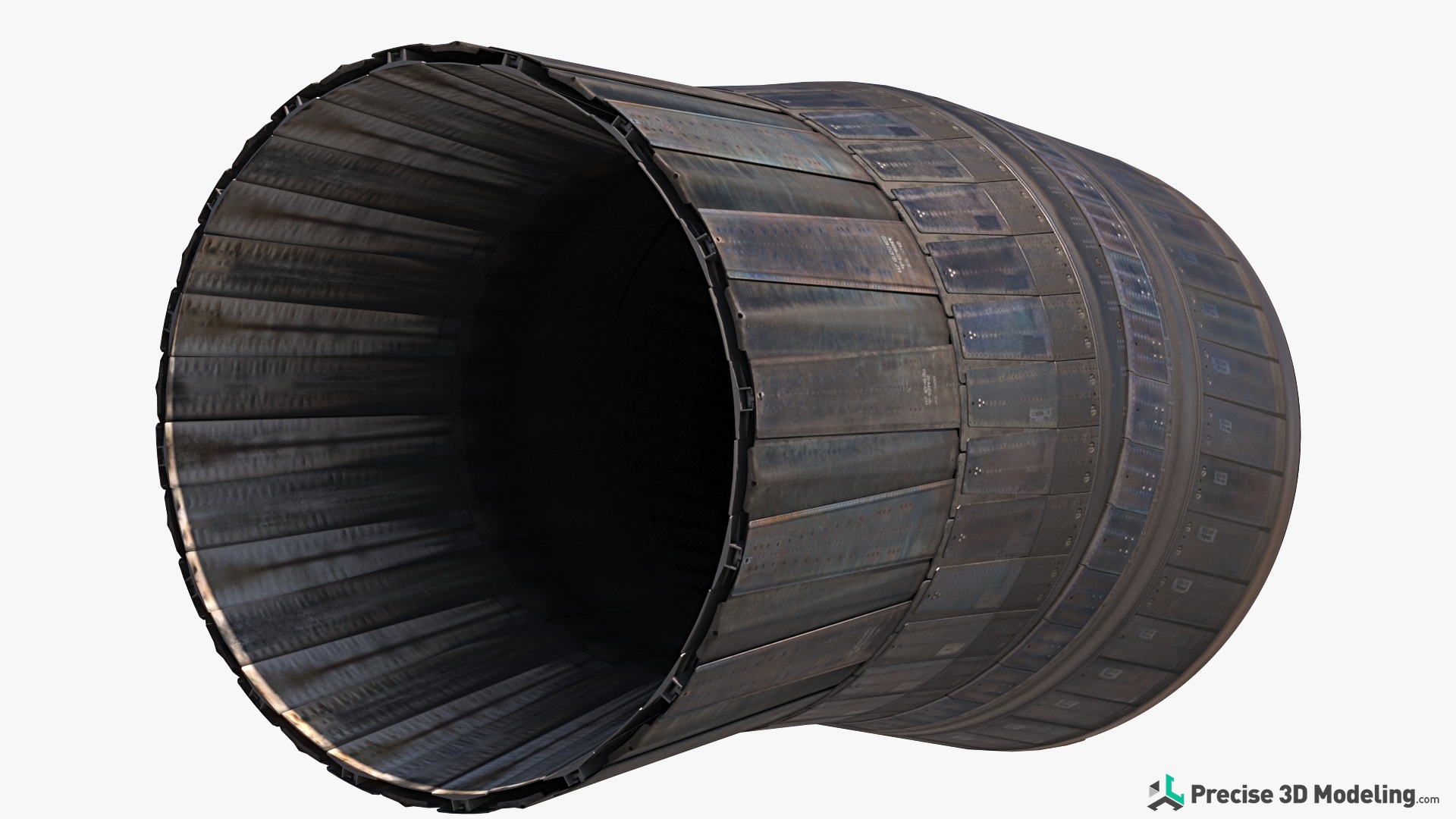 Jet Engine Saturn AL-41F1S - Izdeliye 117 (Изделие 117) 3D model render, gallery image 1 of 13